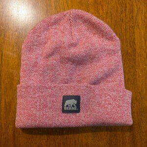 Berne Heritage Cuff Beanie Pinkish Red One Size